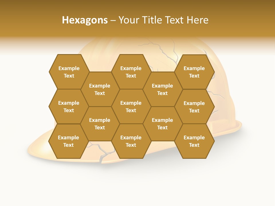 Work Accident Yellow Concussion Injury PowerPoint Template