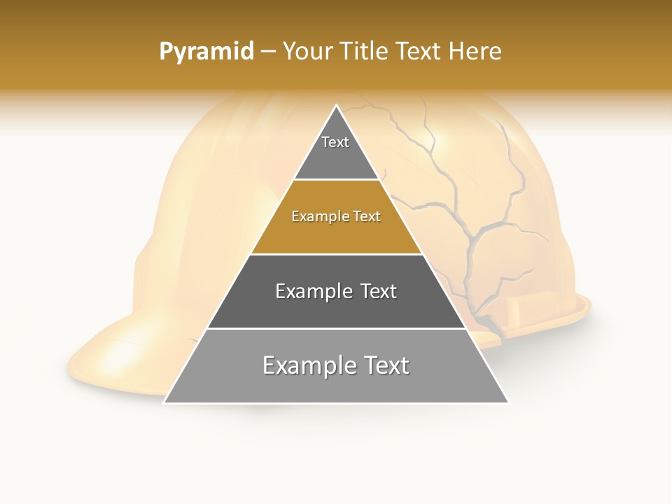 Work Accident Yellow Concussion Injury PowerPoint Template