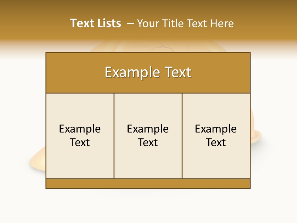 Work Accident Yellow Concussion Injury PowerPoint Template