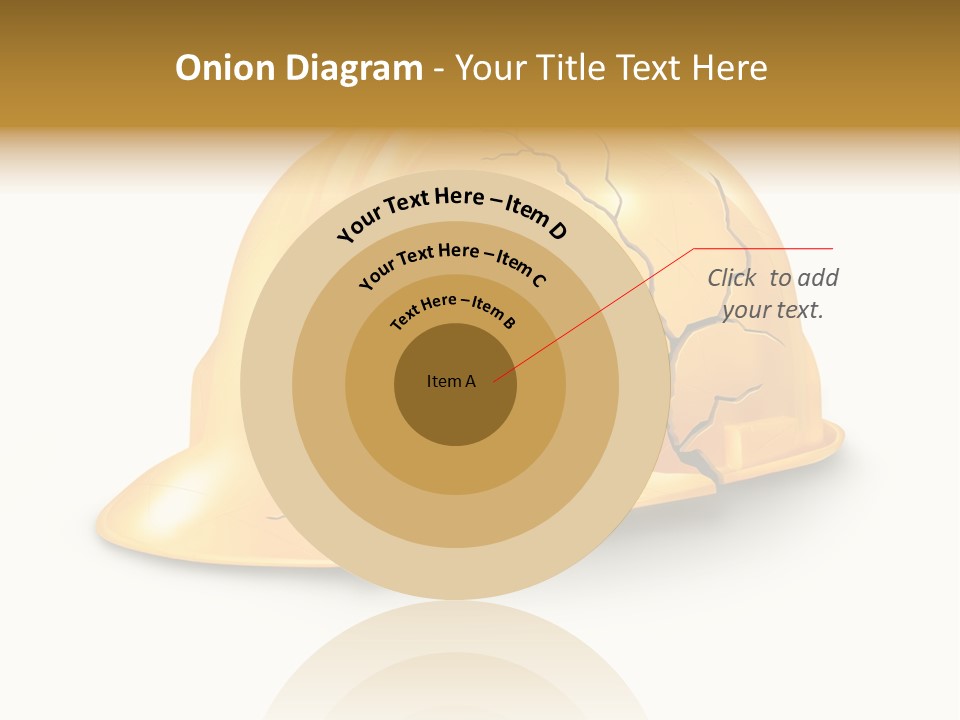 Work Accident Yellow Concussion Injury PowerPoint Template