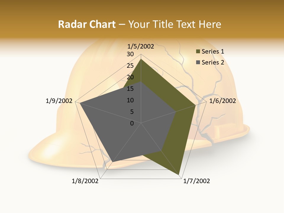 Work Accident Yellow Concussion Injury PowerPoint Template