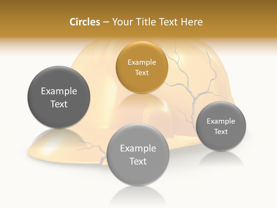 Work Accident Yellow Concussion Injury PowerPoint Template