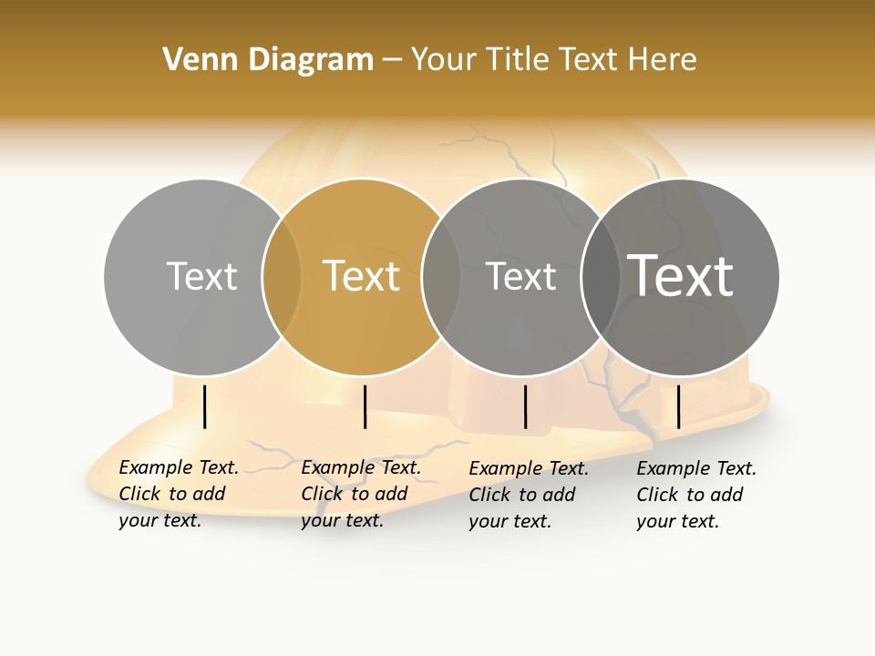 Work Accident Yellow Concussion Injury PowerPoint Template