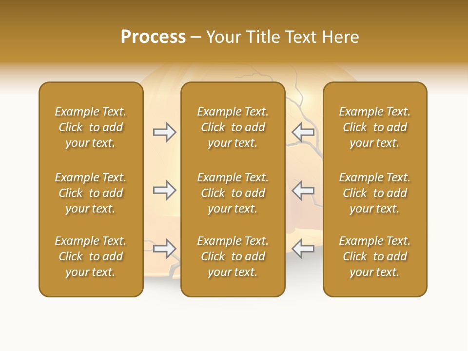 Work Accident Yellow Concussion Injury PowerPoint Template