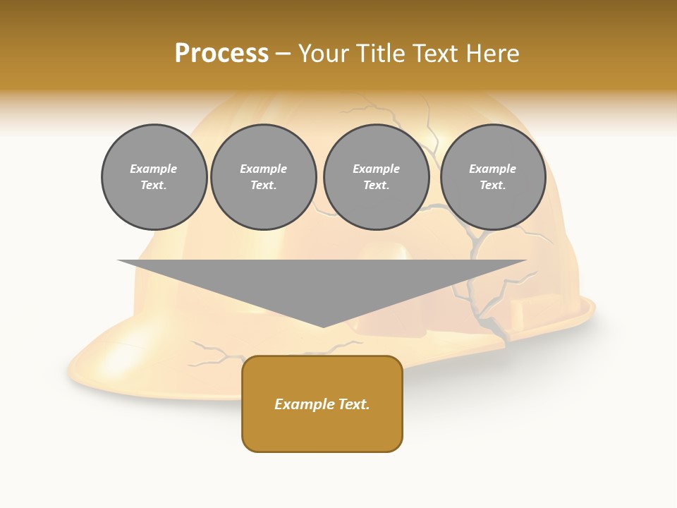 Work Accident Yellow Concussion Injury PowerPoint Template