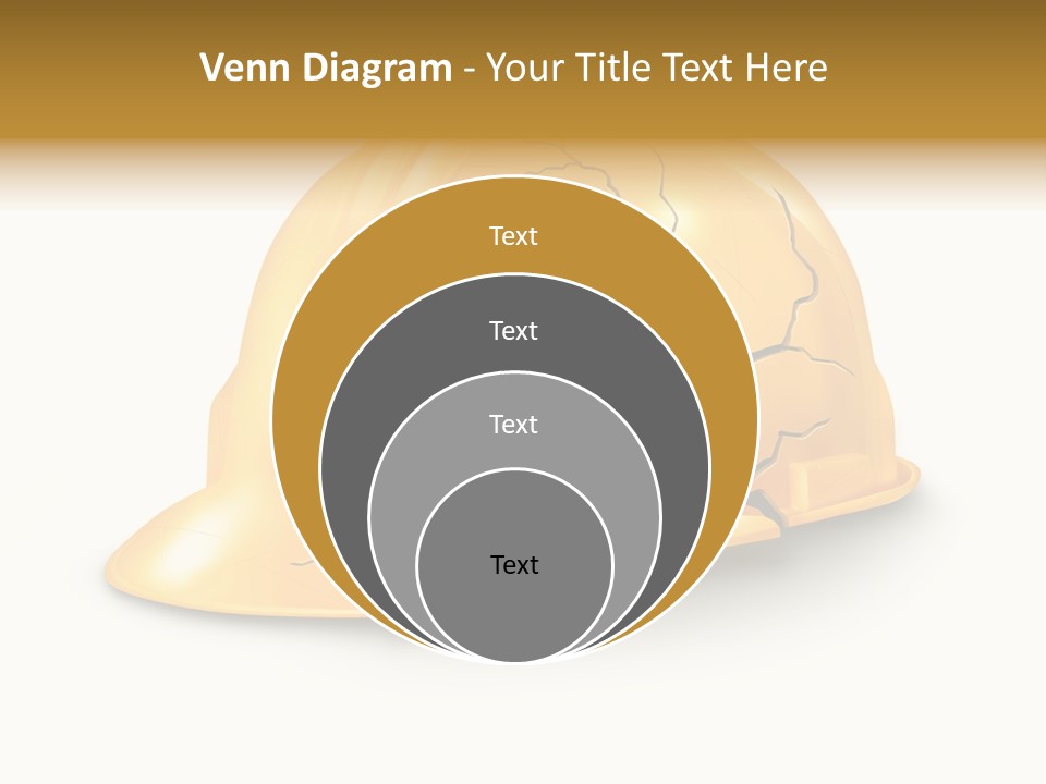 Work Accident Yellow Concussion Injury PowerPoint Template