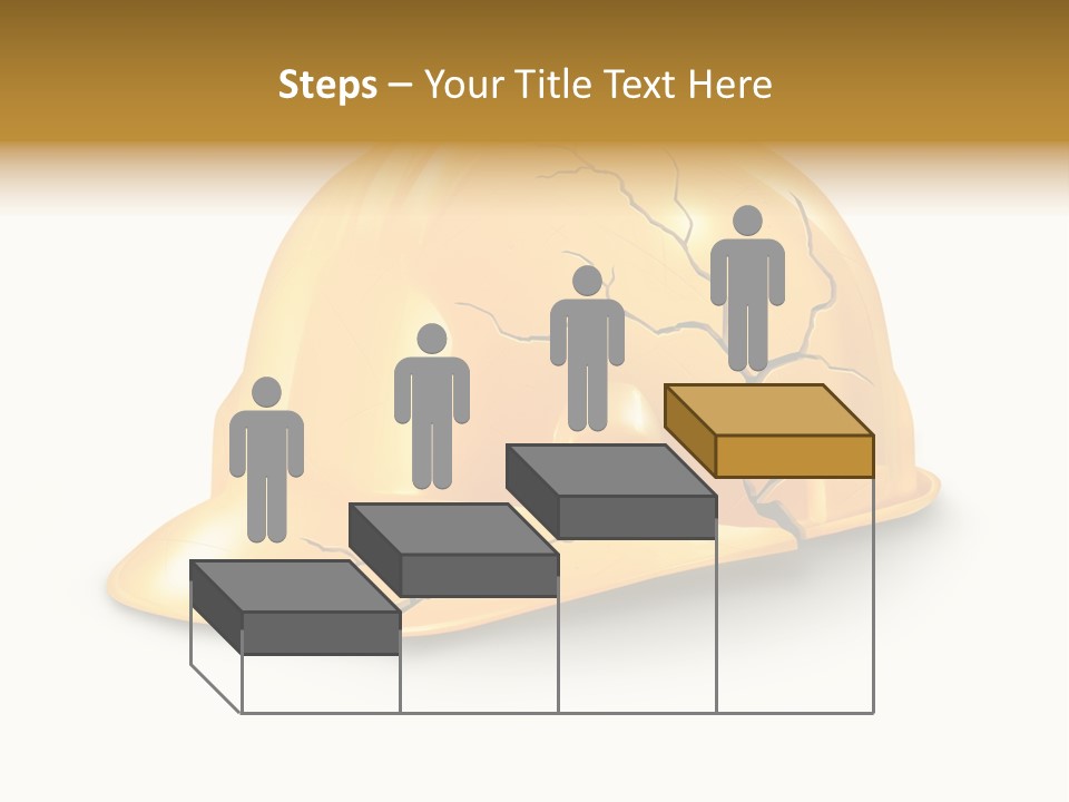 Work Accident Yellow Concussion Injury PowerPoint Template