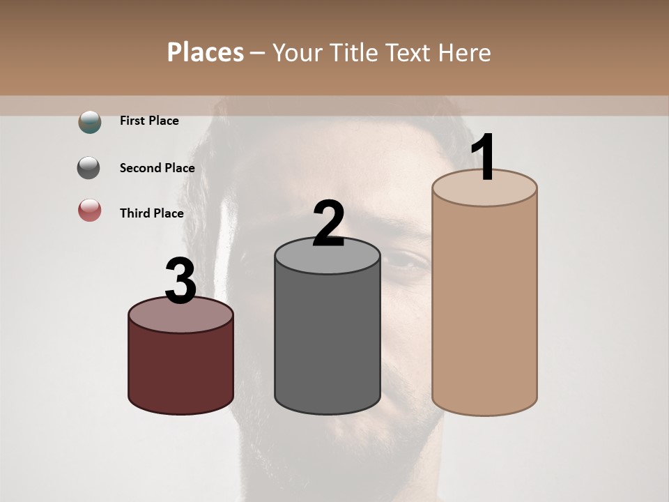 Portrait  Face PowerPoint Template