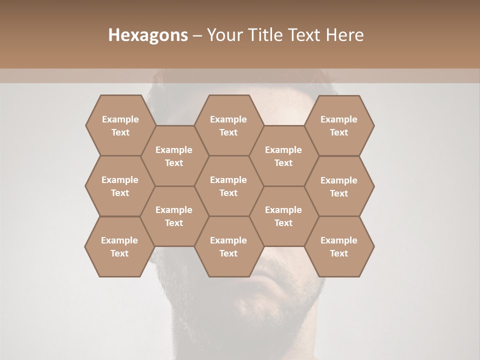 Portrait  Face PowerPoint Template