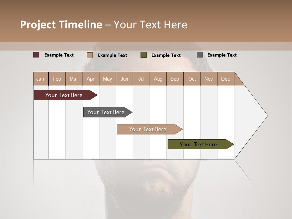 Portrait  Face PowerPoint Template