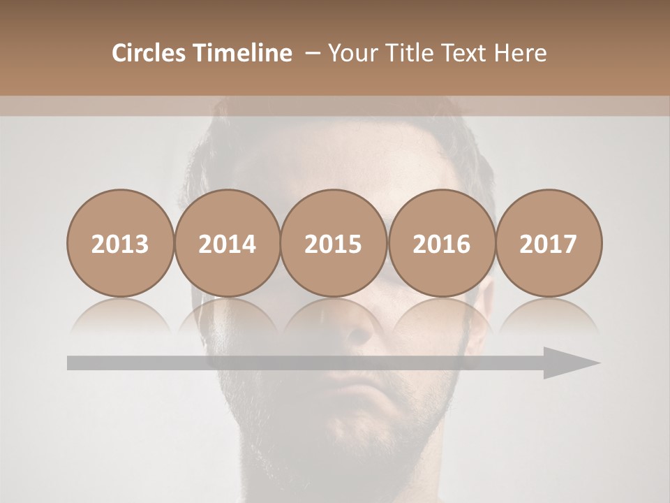 Portrait  Face PowerPoint Template