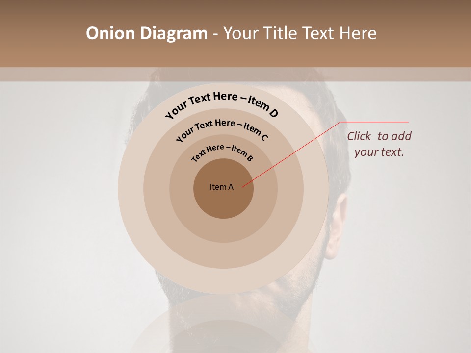 Portrait  Face PowerPoint Template