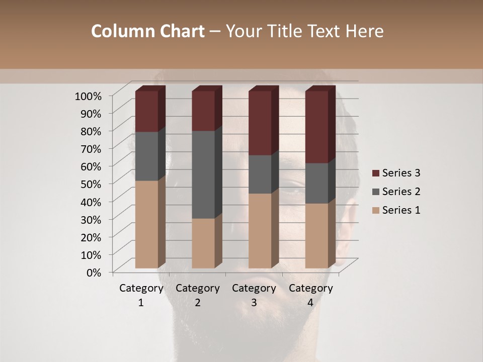 Portrait  Face PowerPoint Template
