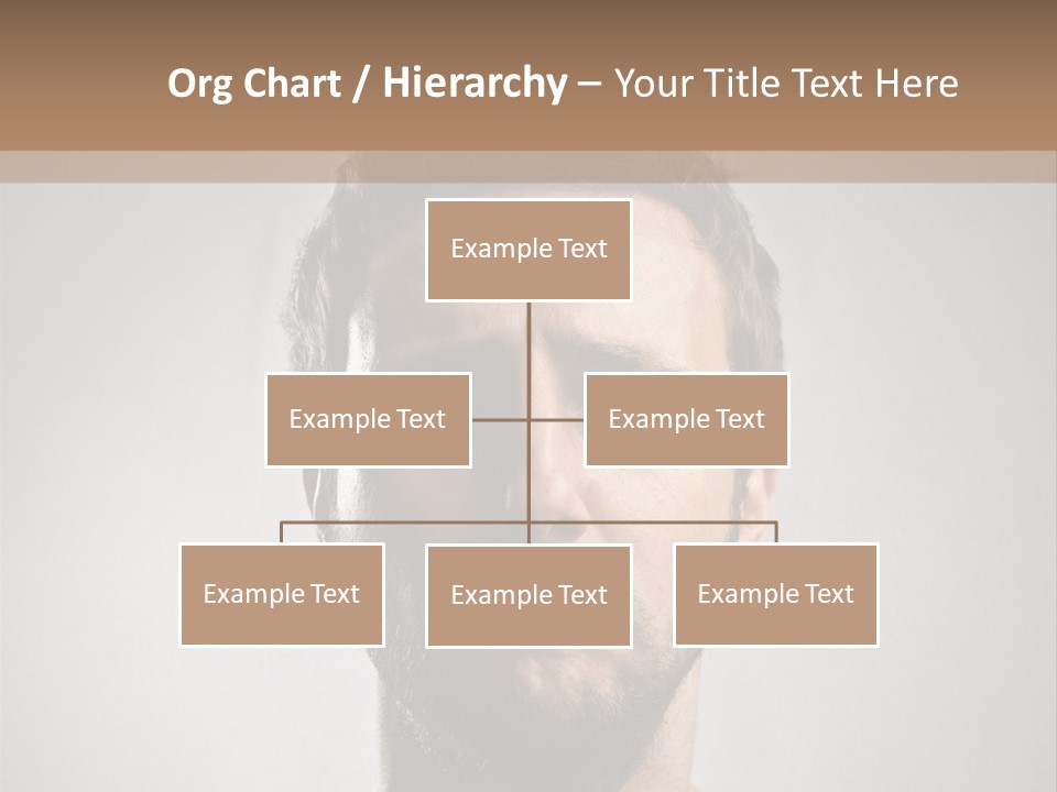 Portrait  Face PowerPoint Template