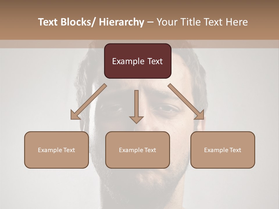 Portrait  Face PowerPoint Template