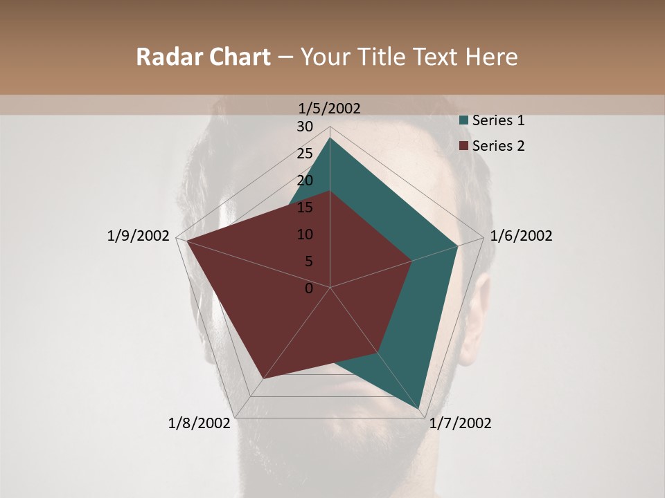 Portrait  Face PowerPoint Template
