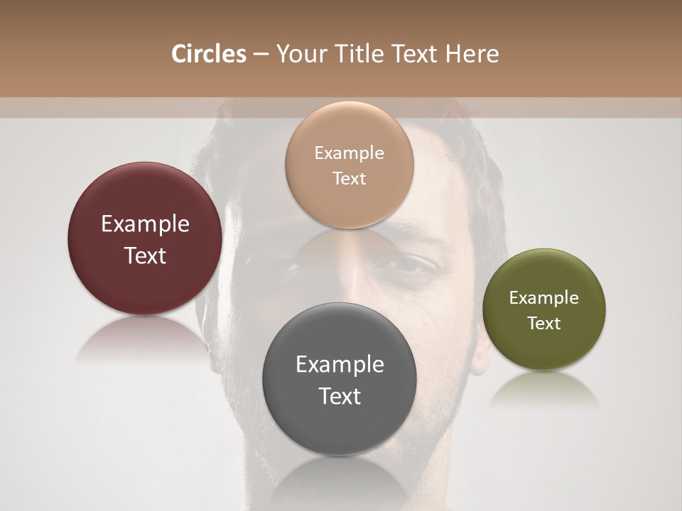 Portrait  Face PowerPoint Template