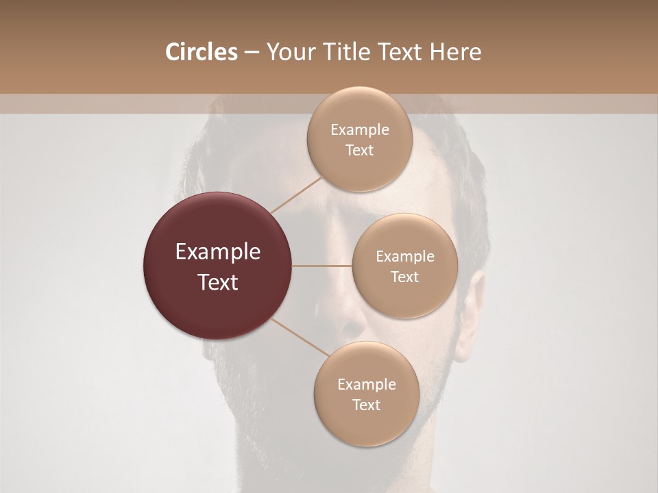 Portrait  Face PowerPoint Template