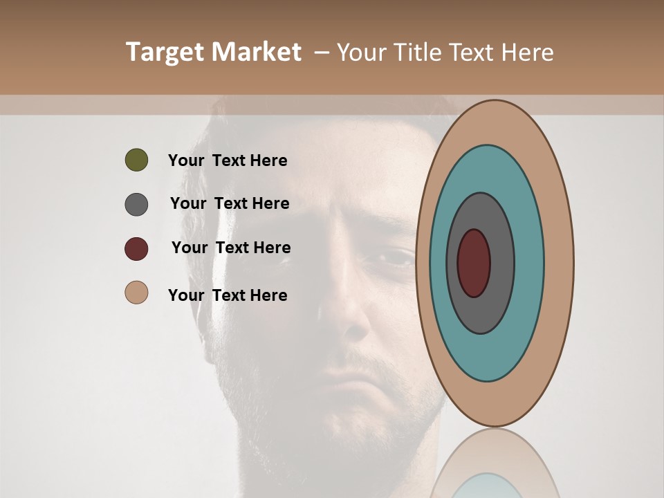 Portrait  Face PowerPoint Template