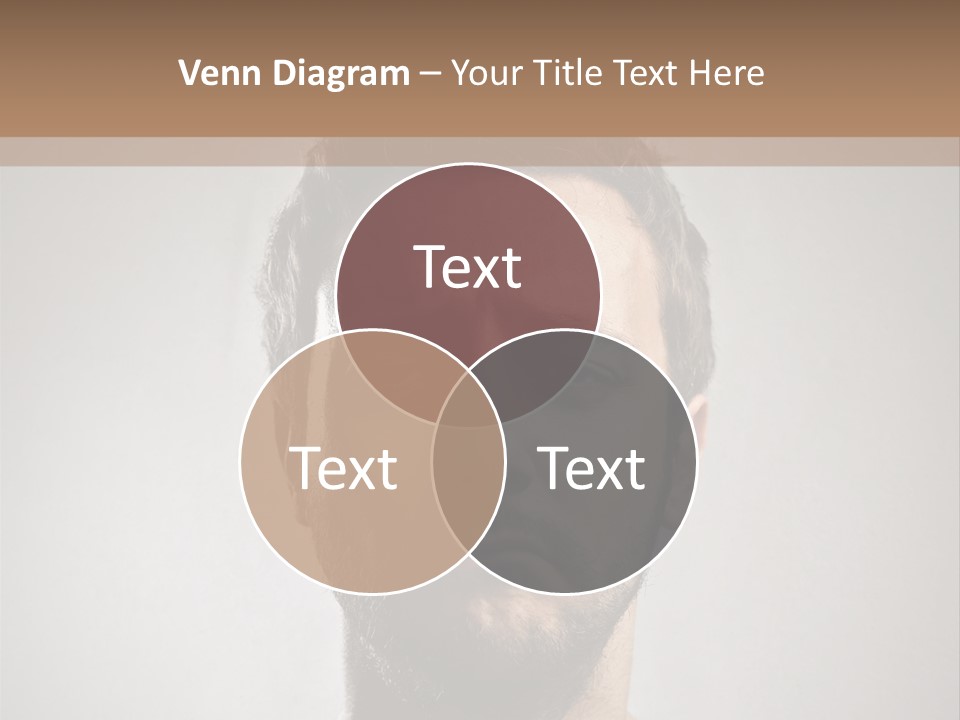 Portrait  Face PowerPoint Template