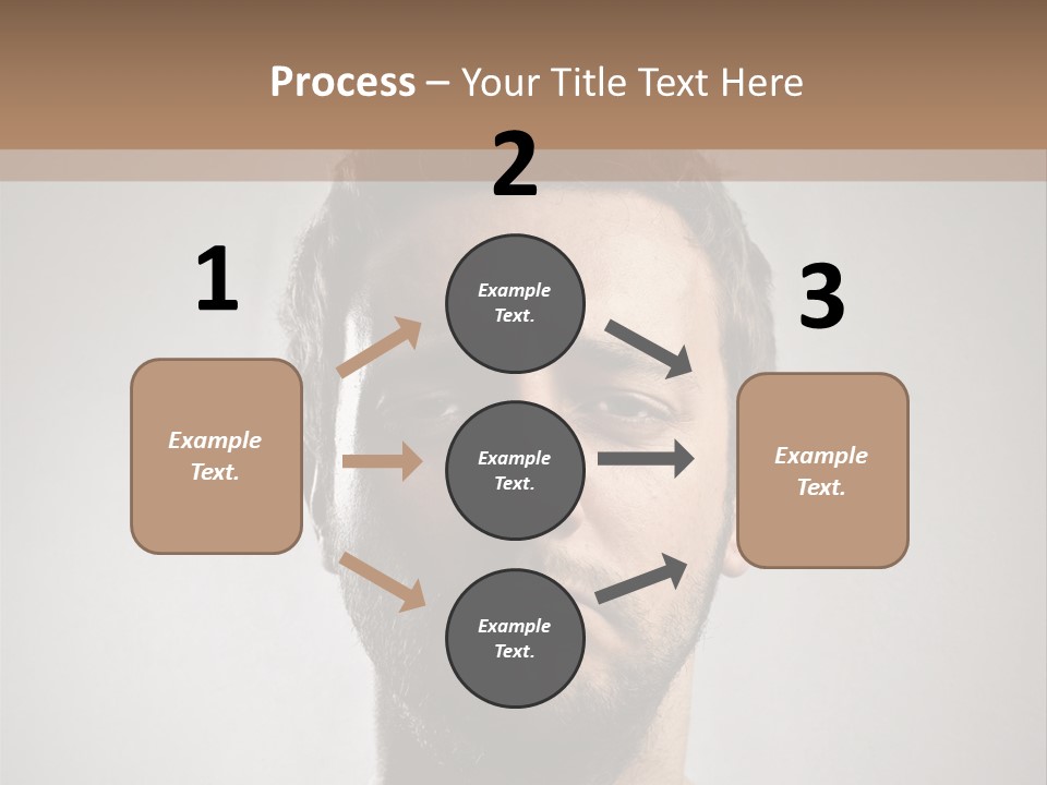 Portrait  Face PowerPoint Template