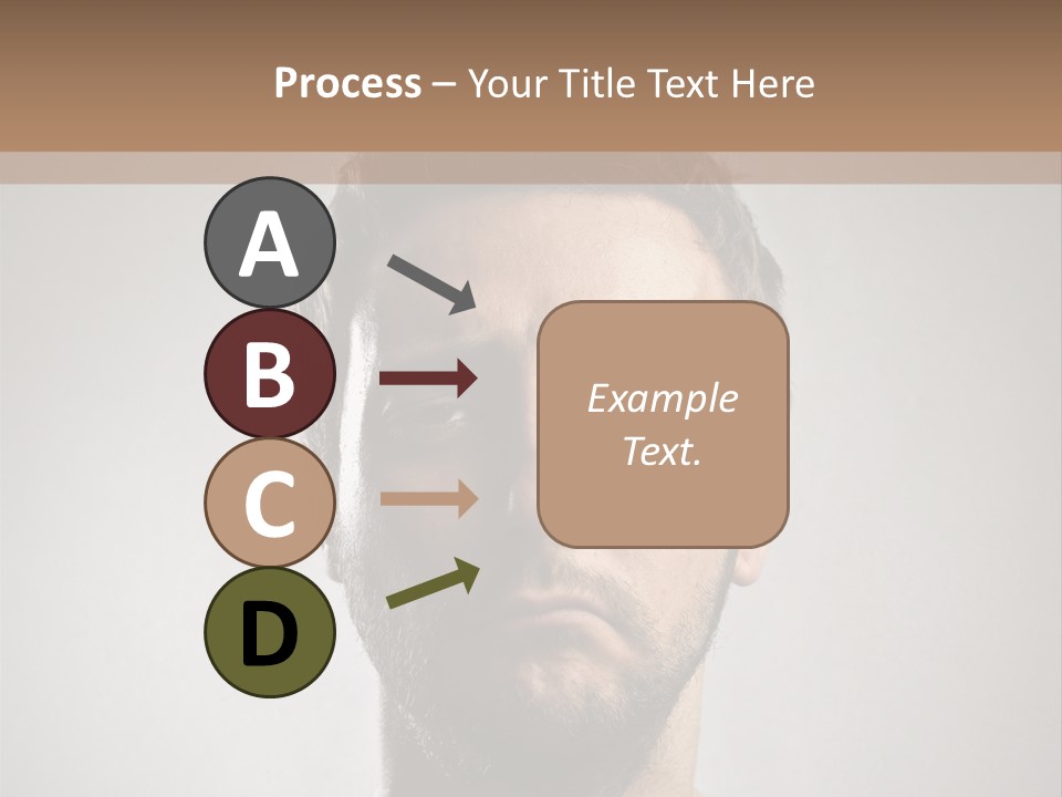 Portrait  Face PowerPoint Template