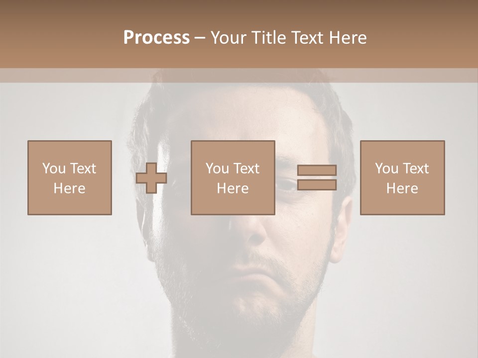 Portrait  Face PowerPoint Template