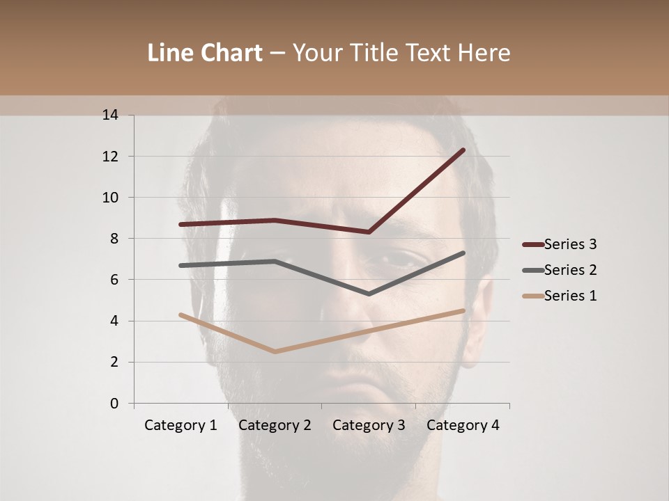 Portrait  Face PowerPoint Template