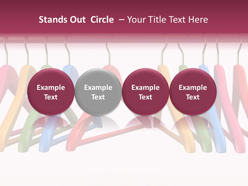 Contemporary Sales Hanging PowerPoint Template