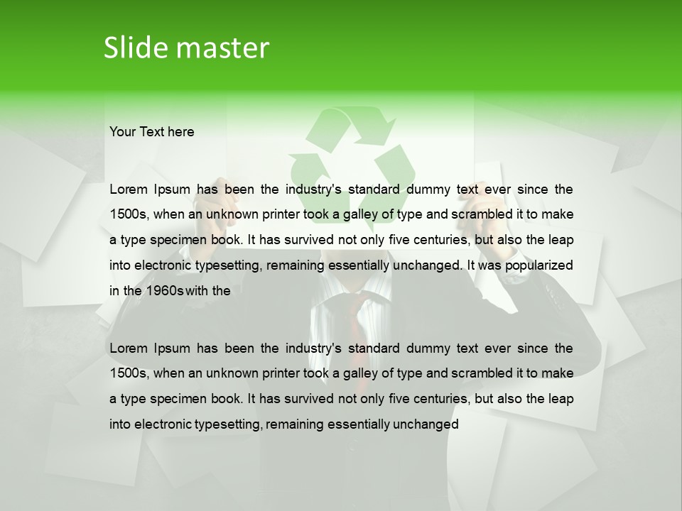 Pollution Purity Render PowerPoint Template