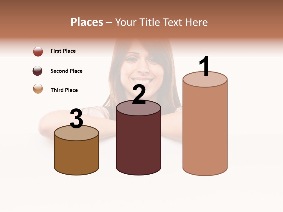Background Displaying Presentation PowerPoint Template