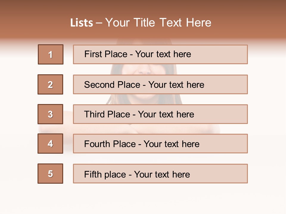 Background Displaying Presentation PowerPoint Template