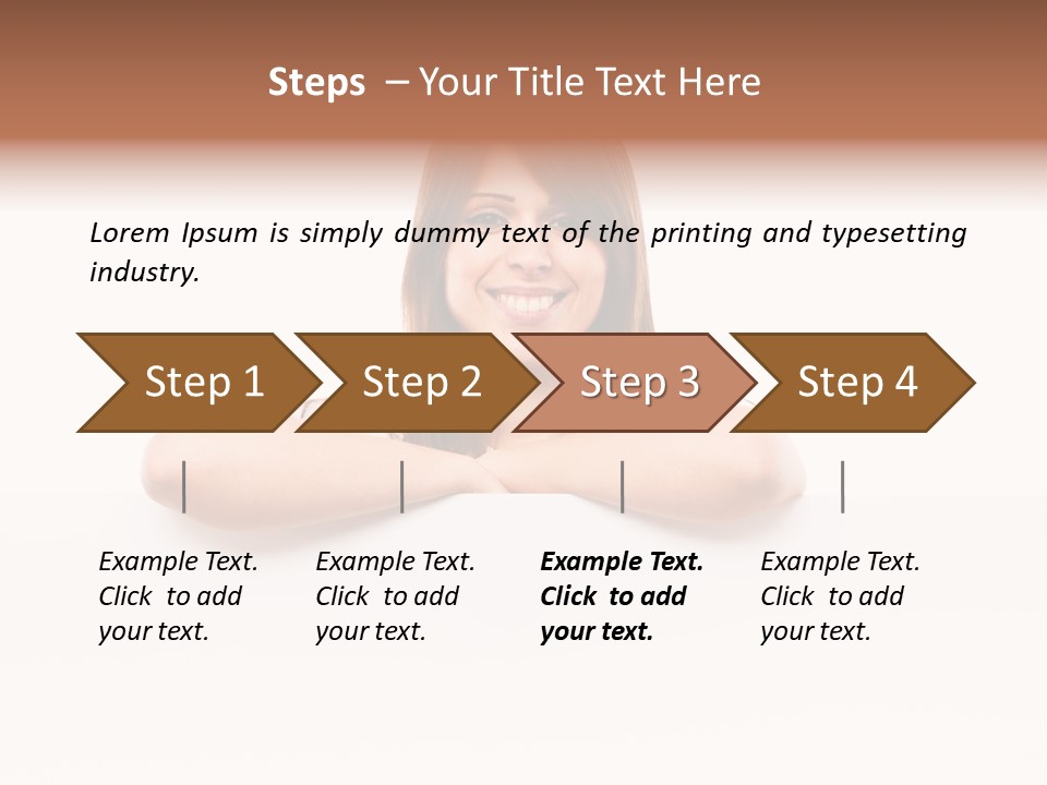 Background Displaying Presentation PowerPoint Template