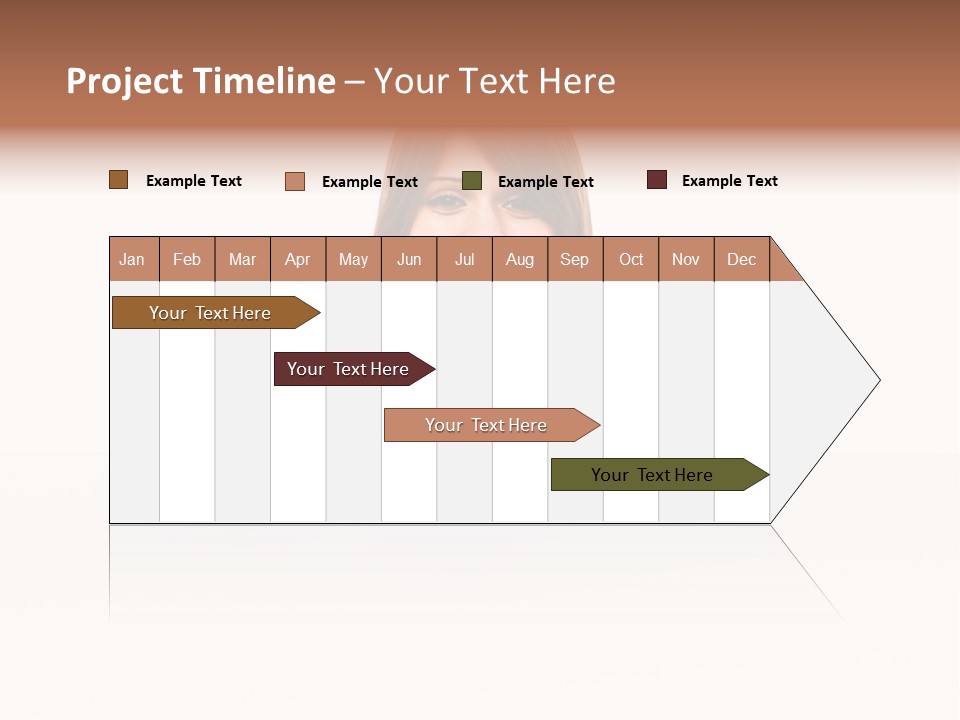 Background Displaying Presentation PowerPoint Template