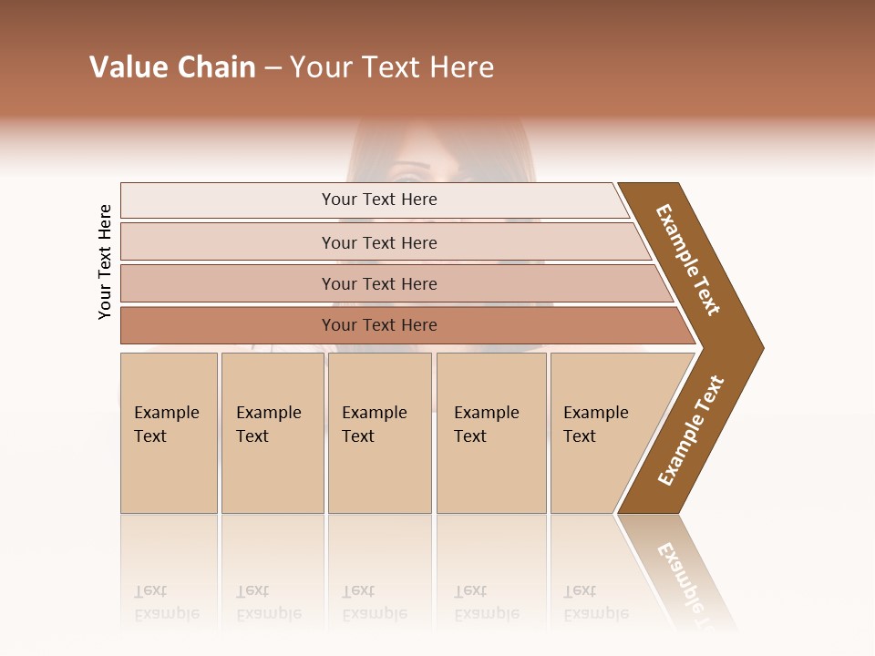 Background Displaying Presentation PowerPoint Template