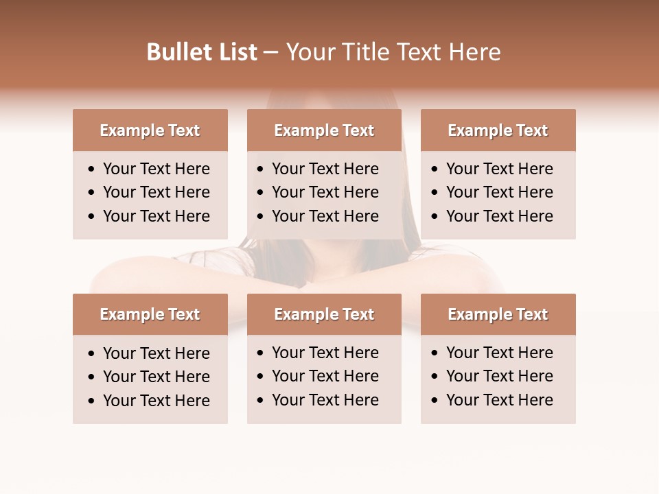 Background Displaying Presentation PowerPoint Template