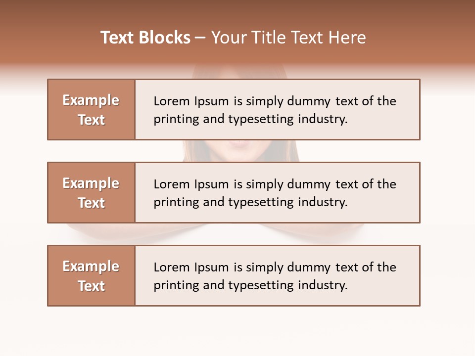 Background Displaying Presentation PowerPoint Template
