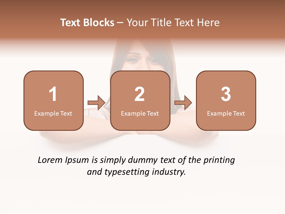 Background Displaying Presentation PowerPoint Template