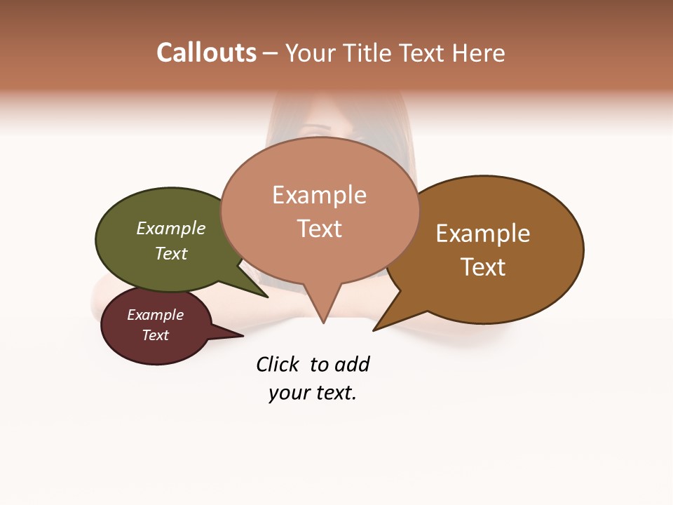 Background Displaying Presentation PowerPoint Template