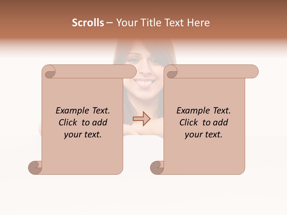 Background Displaying Presentation PowerPoint Template
