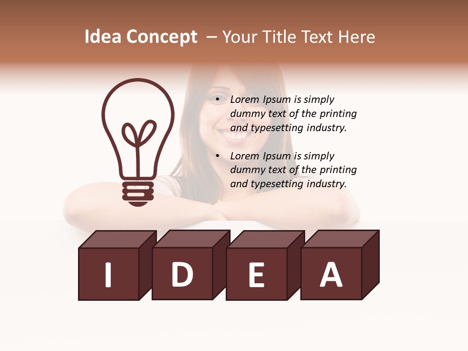 Background Displaying Presentation PowerPoint Template