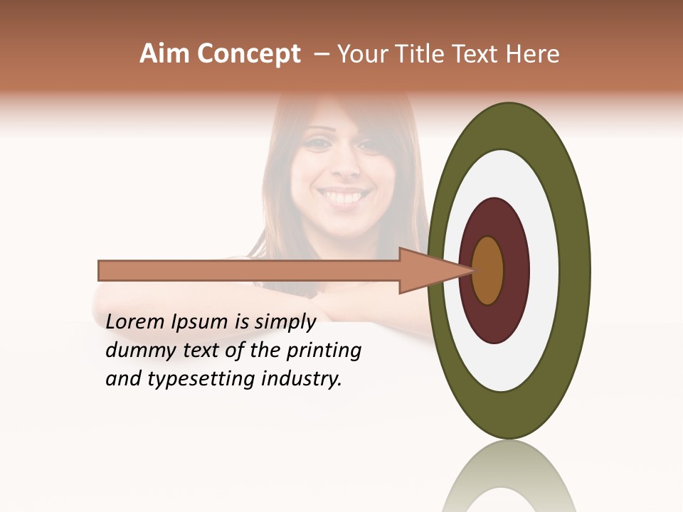 Background Displaying Presentation PowerPoint Template