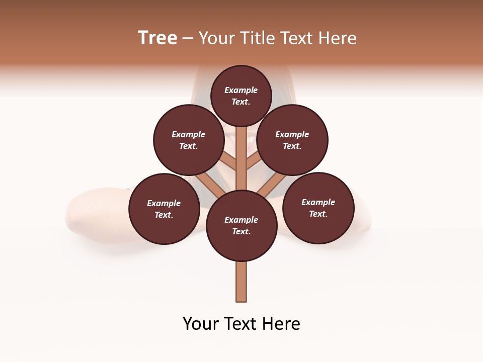 Background Displaying Presentation PowerPoint Template