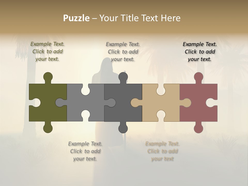 Religion Tropical People PowerPoint Template