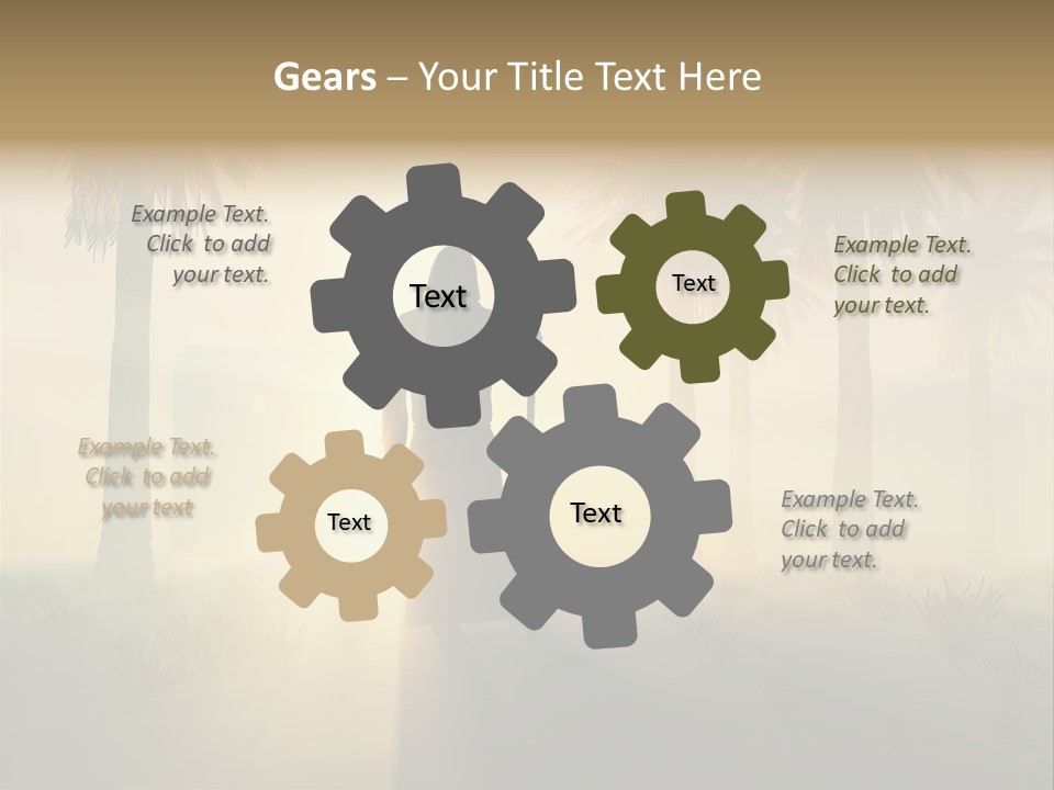 Religion Tropical People PowerPoint Template