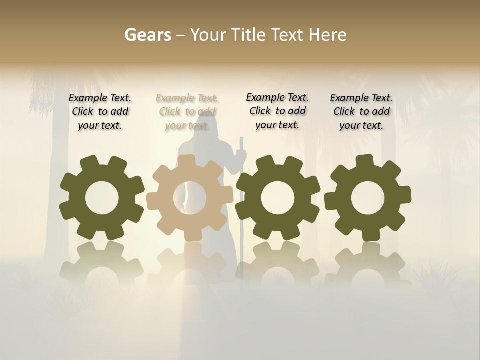 Religion Tropical People PowerPoint Template