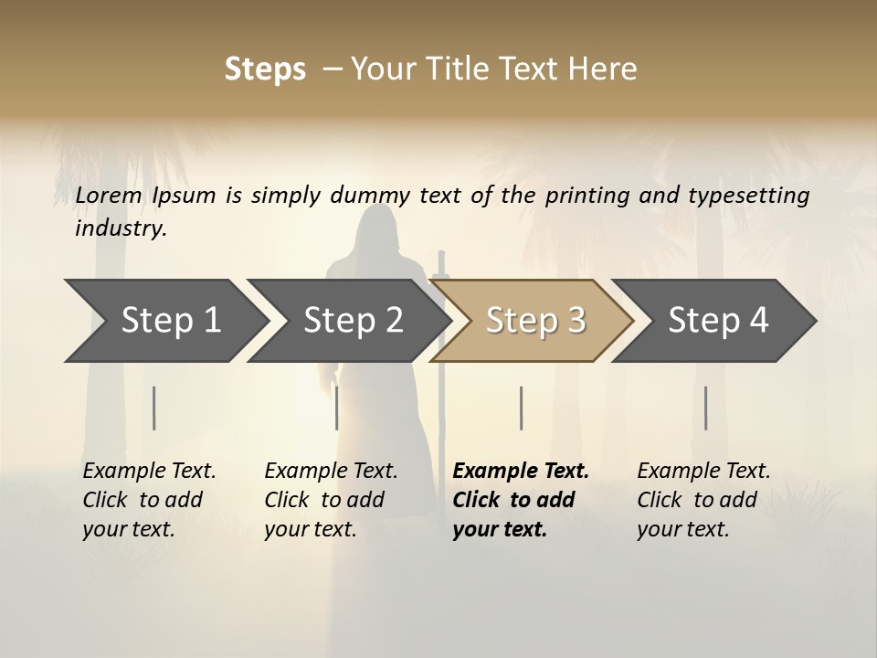Religion Tropical People PowerPoint Template