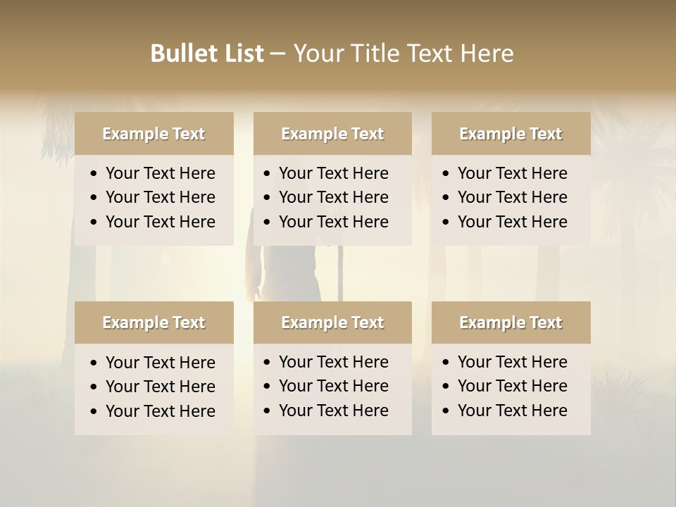 Religion Tropical People PowerPoint Template