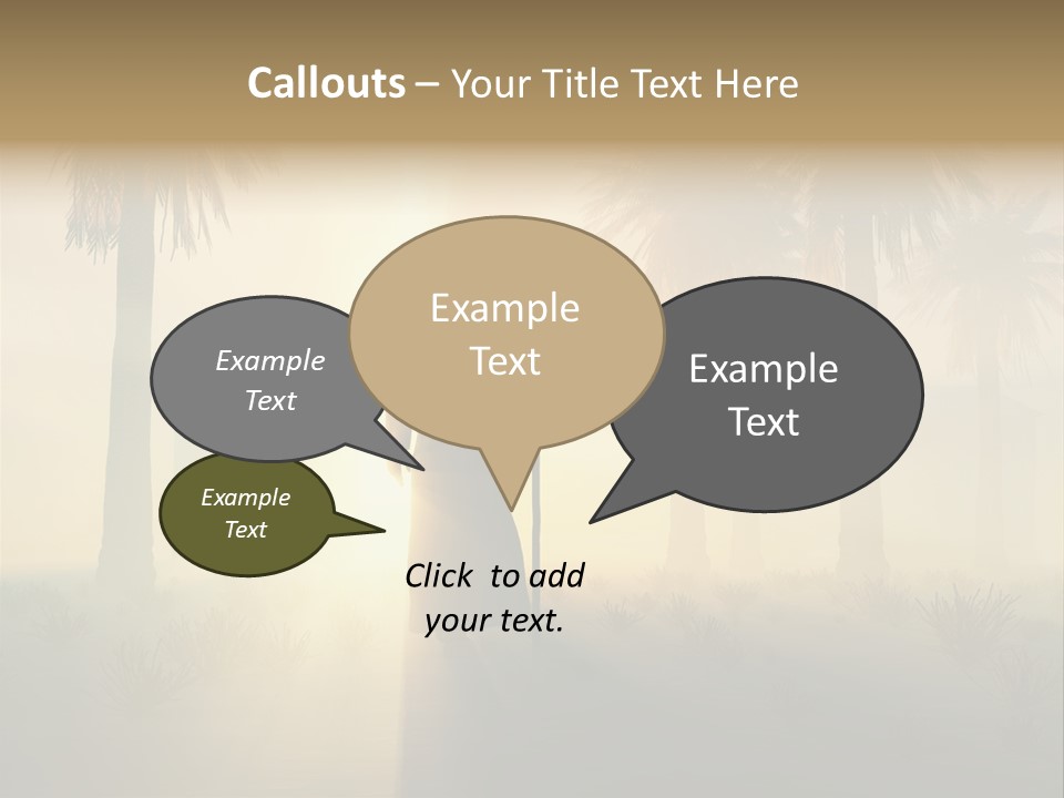 Religion Tropical People PowerPoint Template