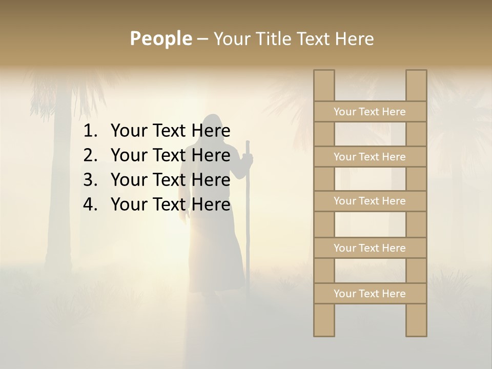 Religion Tropical People PowerPoint Template